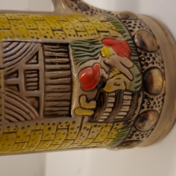 CERAMICA Saq Joaquim beer stein 'Welcome to Rio' on handle Rincao Gaucho… - Picture 9 of 10